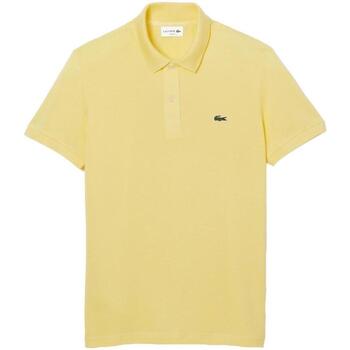 Textil Homem T-Shirt mangas curtas Lacoste t-shirt  Amarelo