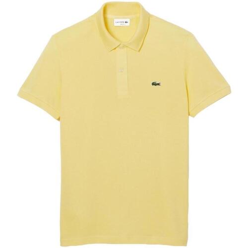 Textil Homem T-Shirt mangas curtas Lacoste  Amarelo