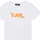 Textil Rapaz T-shirts e Pólos Karl Lagerfeld Z25397-10P-1-21 Branco