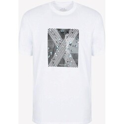 Textil Homem T-Shirt mangas curtas EAX 6RZTLB ZJBYZ Branco