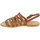 Sapatos Mulher Sandálias Gianluca - L'artigiano Del Cuoio 576 D CUOIO CUOIO Castanho