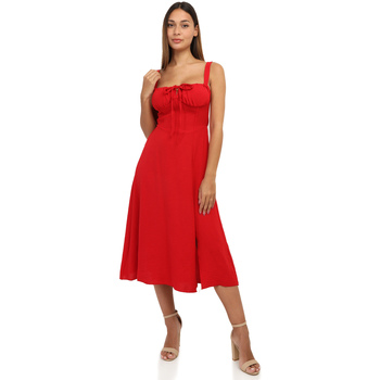 Textil Mulher Vestidos La Modeuse 67013_P155785 Vermelho