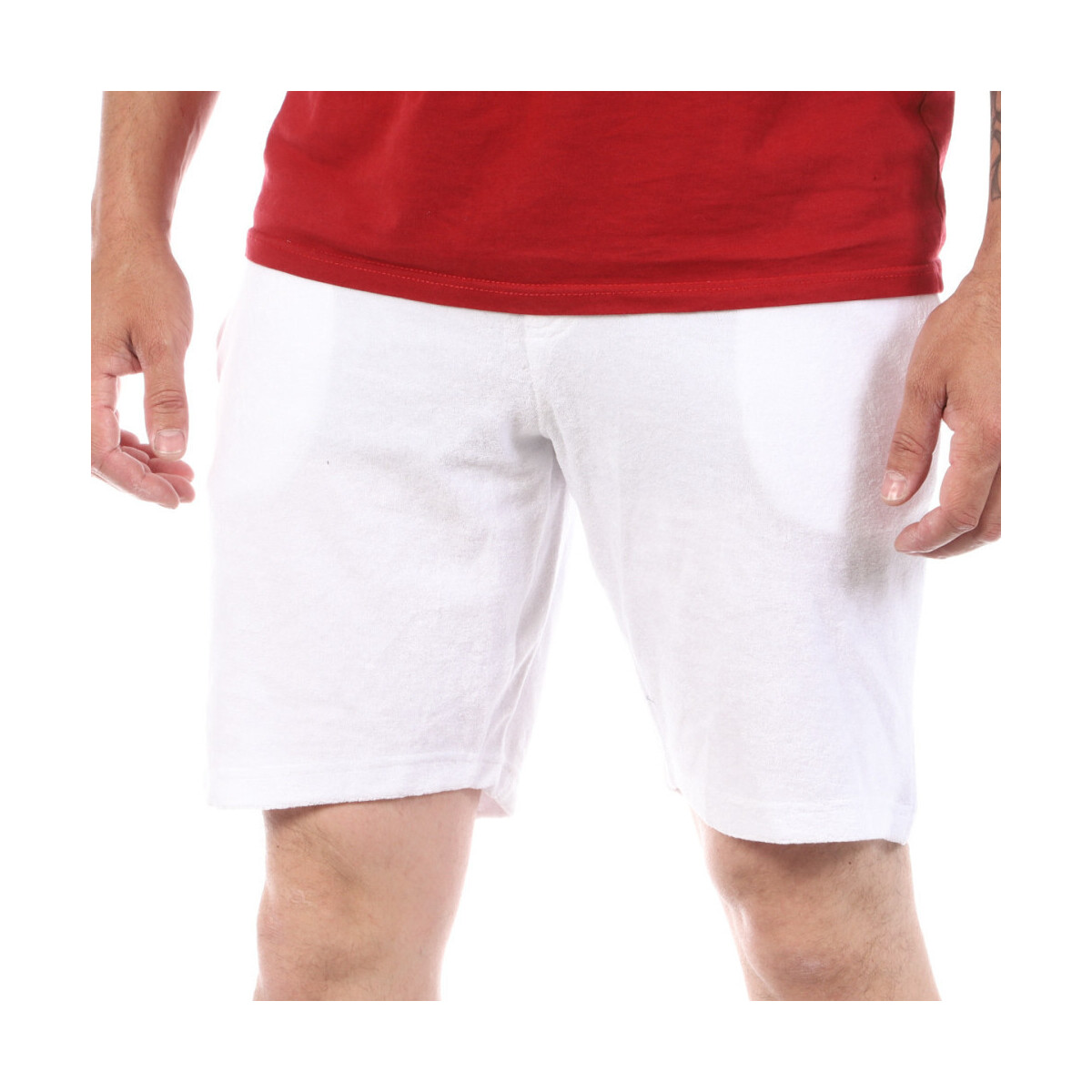 Textil Homem Shorts / Bermudas American People  Branco