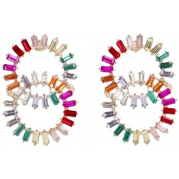 Relógios & jóias Mulher Brincos Luna Collection 70668 Multicolor