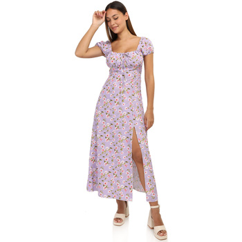 Textil Mulher Vestidos La Modeuse 67021_P155793 Violeta