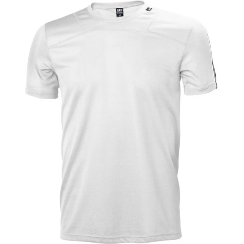 Textil Homem Camisas mangas curtas Helly Hansen HH LIFA T-SHIRT Branco