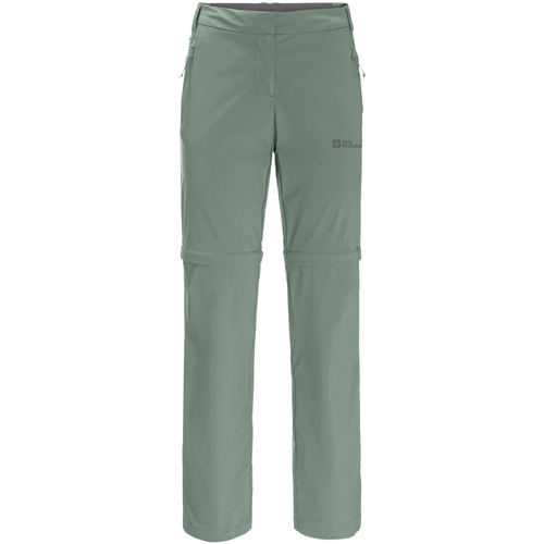 Textil Mulher Dream in Green Jack Wolfskin Glastal Zip Off Pants W Verde