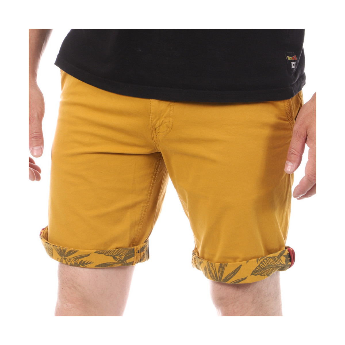 Textil Homem Shorts / Bermudas Rms 26  Amarelo