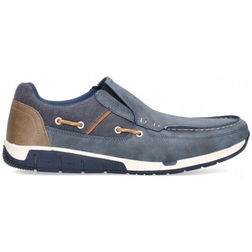 Sapatos Homem Senses & Shoes Etika 69484 Azul
