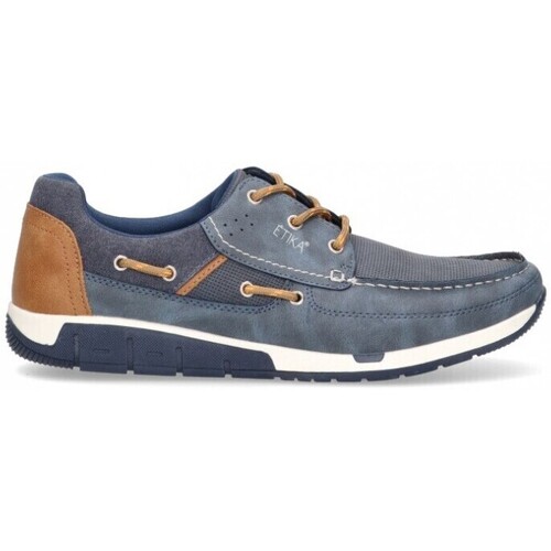 Sapatos Homem Senses & Shoes Etika 69485 Azul
