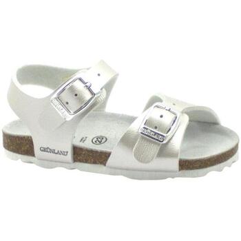 Sapatos Criança Sandálias Grunland GRU-RRR-SB0392-PE Prata