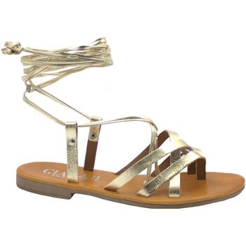 Sapatos Mulher Sandálias Giada GIA-CCC-7393-PL Ouro