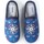 Sapatos Homem Sapatos & Richelieu Plumaflex By Roal Zapatillas de Casa Roal Barcos 12340 Azul Azul