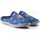 Sapatos Homem Sapatos & Richelieu Plumaflex By Roal Zapatillas de Casa Roal Barcos 12340 Azul Azul