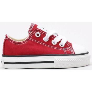 Sapatos Rapaz Sapatilhas Victoria TRIBU BASKET LONA Vermelho