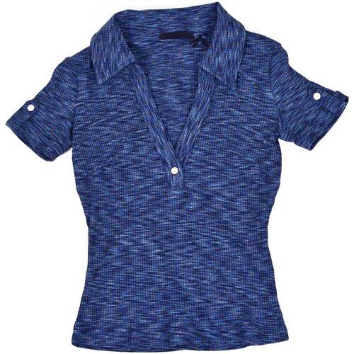 Textil Mulher T-shirts e Pólos BLA Guess W3GP30 KBPR2 Azul