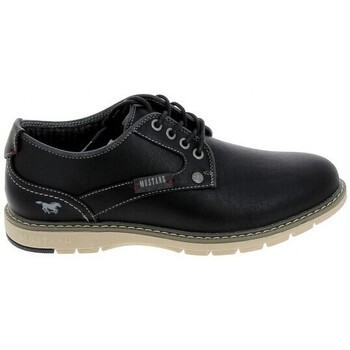 Sapatos Homem Sapatos & Richelieu Mustang Sneaker 4105303 Noir Preto