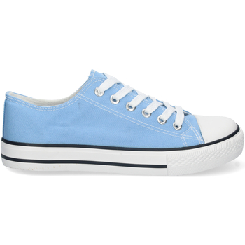 Sapatos Mulher Sapatilhas Ideal Shoes FG-2913 Azul