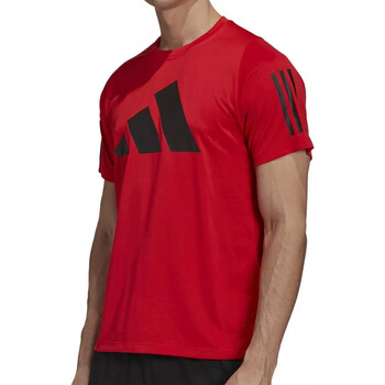 Textil Homem Czarny T Shirt adidas Originals  Vermelho