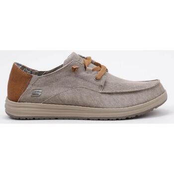 Sapatos Homem Sapato de vela Skechers MELSON-PLANON Cinza