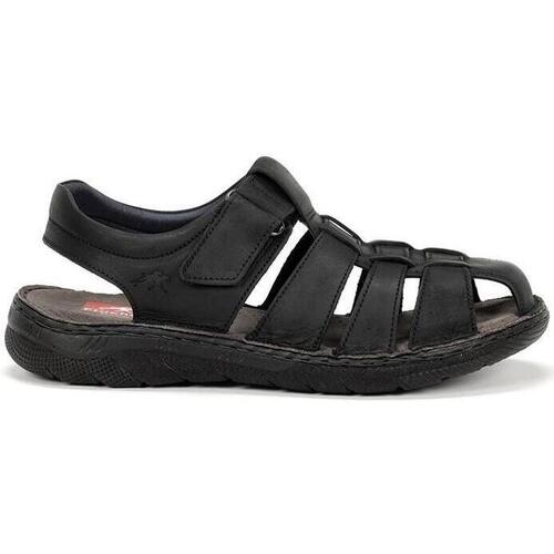 Sapatos Homem Sandálias Fluchos F1754 Preto