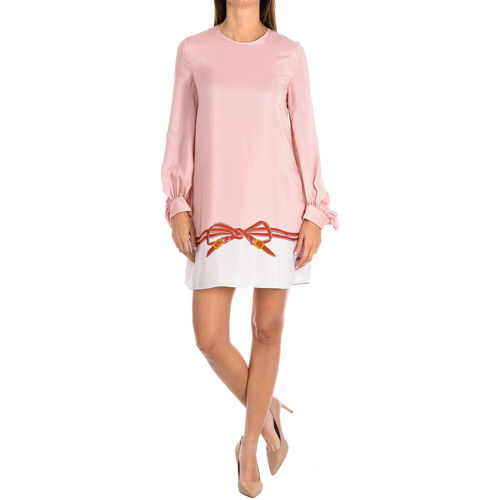 Textil Mulher Vestidos curtos Emporio Armani 1NA51T12516-013 Rosa