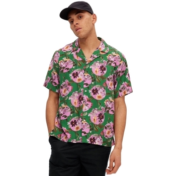 Selected Camisa Relax Liam - Jolly Green Verde