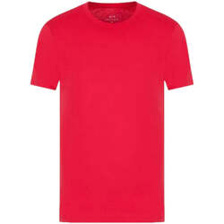 Textil Homem T-shirts e Pólos EAX  Vermelho