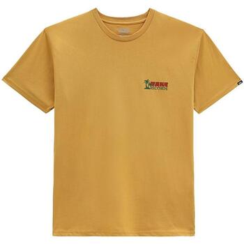 Textil Homem T-Shirt mangas curtas Vans VEYEW00  Amarelo