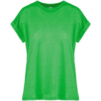 Textil Mulher Soft Cotton Crew Sweater Bomboogie TW 7352 T JLIT-312 MINT GREEN Verde