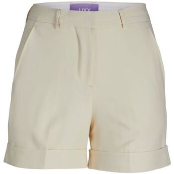 Textil Mulher Shorts / Bermudas Jjxx 12213192 MARY SHORTS-SEEDPEARL Bege