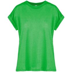 Textil Mulher T-shirts e Pólos Bomboogie TW 7352 T JLIT-312 MINT GREEN Verde