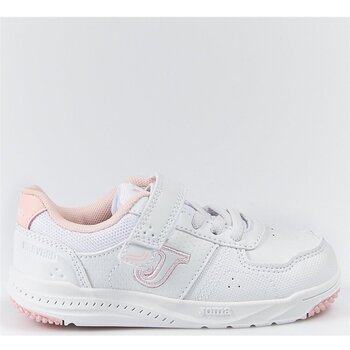 Sapatos Criança Bebé 0-2 anos Joma Zapatillas  Harvard JR 2313 Blanco Rosa Branco