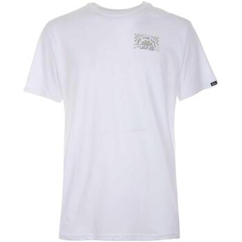 Textil Homem T-Shirt mangas curtas Vans info  Branco