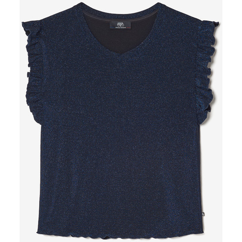 Textil Mulher T-shirts e Pólos nemen twist smock jacket nmn e20182 1 120 grey tie dye T-shirt NEA Azul