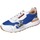 Sapatos Homem Sapatilhas Moma BC77 4AS401-CRN Azul
