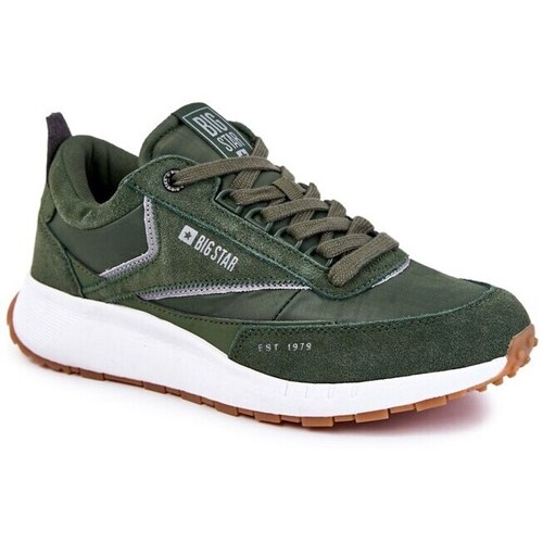 Sapatos Homem Sapatilhas Big Star KK174020 Verde