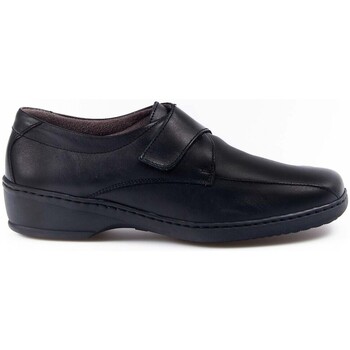Sapatos Mulher Sapatos & Richelieu Notton Zapatos  0350 Negro Velcro Preto
