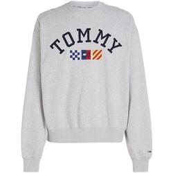 Textil Homem Sweats Tommy Jeans  Cinza