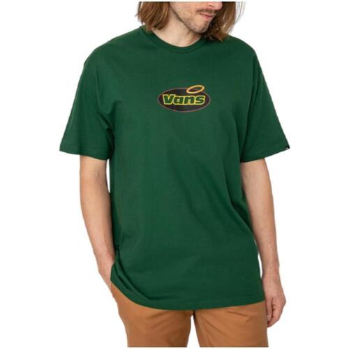 Textil Homem T-Shirt mangas curtas Vans  Verde