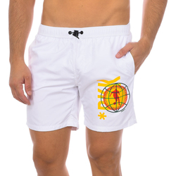 Textil Homem Fatos e shorts de banho Bikkembergs BKK2MBM05-WHITE Branco