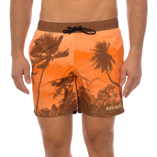 Textil Homem Fatos e shorts de banho Bikkembergs BKK2MBM13-ORANGE Laranja