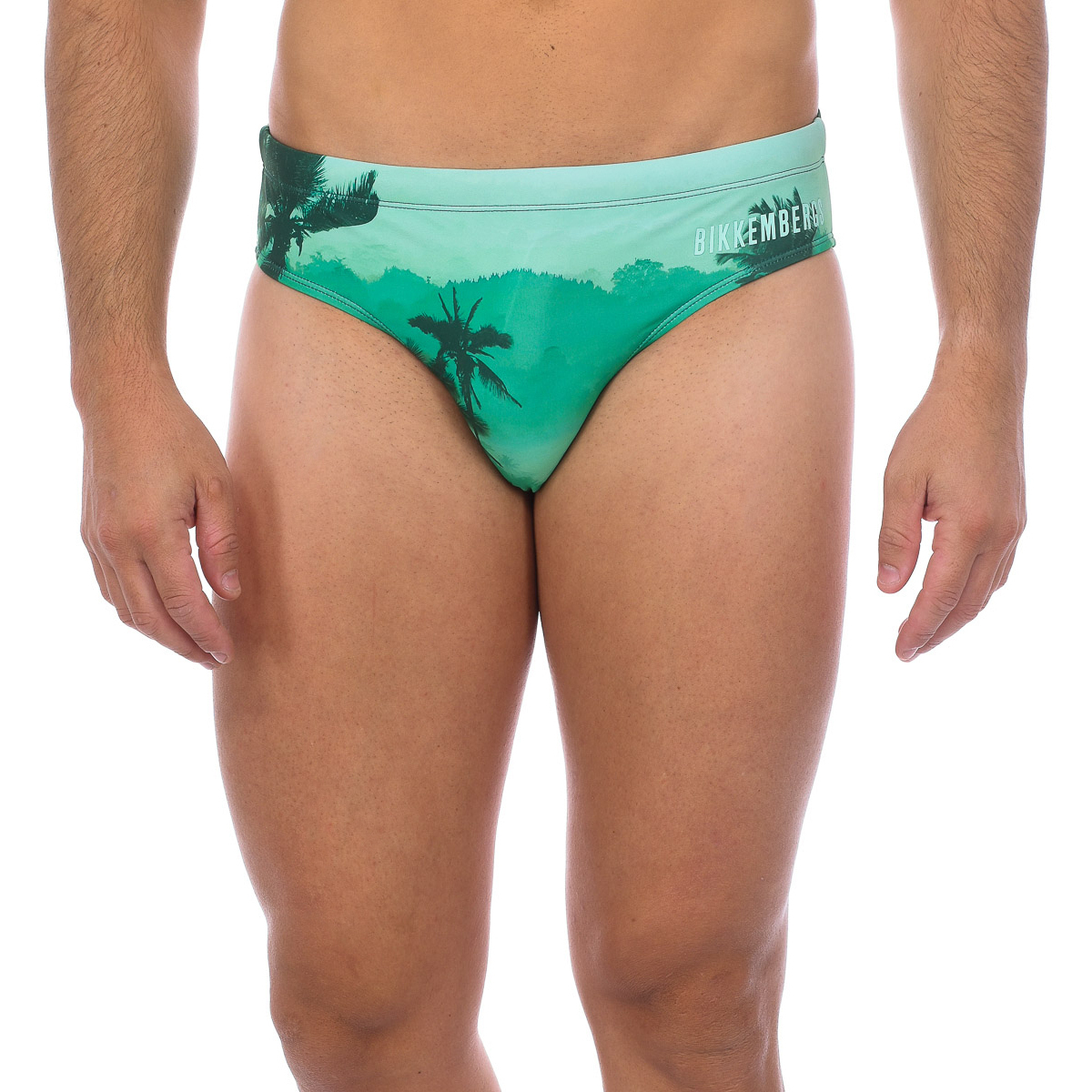 Textil Homem Fatos e shorts de banho Bikkembergs BKK2MSP08-GREEN Verde
