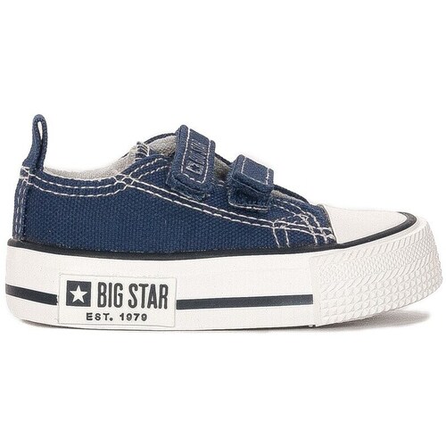 Sapatos Criança Sapatilhas Big Star KK374081 Marinho