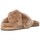 Sapatos Mulher Chinelos EMU Mayberry Castanho