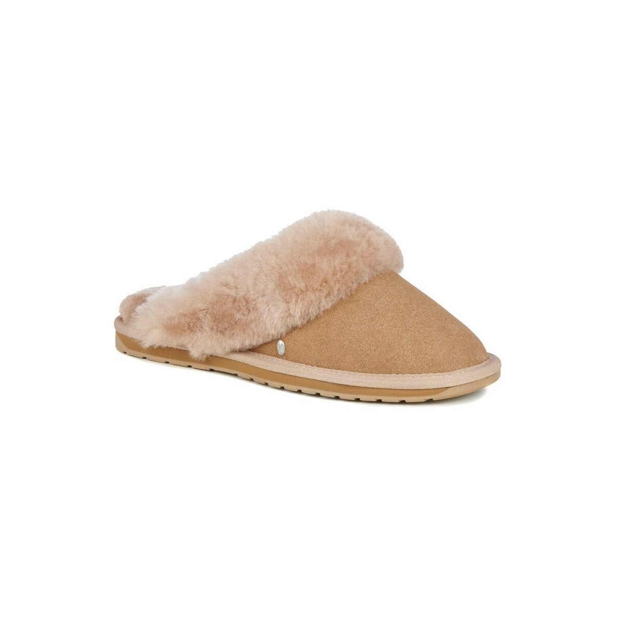 Sapatos Mulher Chinelos EMU Jolie Castanho