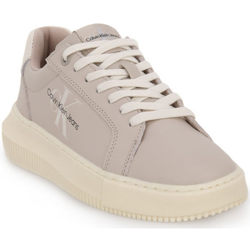 Sapatos Mulher Sapatilhas Calvin Klein JEANS Cinched ACF CHUNKY Branco