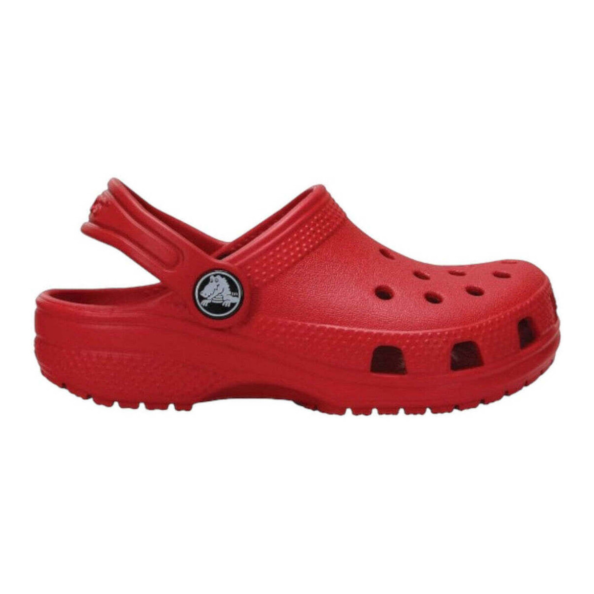Sapatos Rapaz Chinelos Crocs  Vermelho