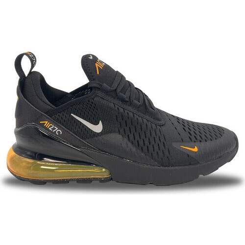 Sapatos Rapaz Sapatilhas Nike Мужские кроссовки nike air force 1 black-grey кожаные Junior Black University Gold Preto