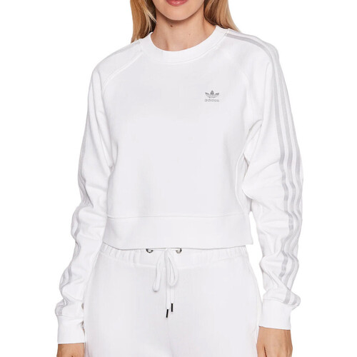 Textil Mulher Sweats Slides adidas Originals  Branco